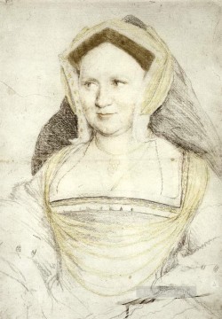  Lady Arte - Retrato de Lady Mary Guildford Renacimiento Hans Holbein el Joven